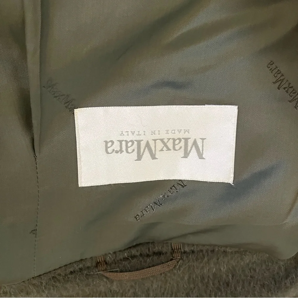 Max Mara Alpaca Belted Coat - Picture 13 of 15